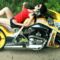 Cool bike hot chick-6529