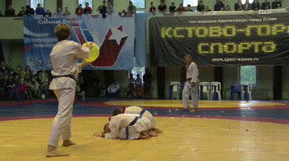 Karate bemutatón-gif