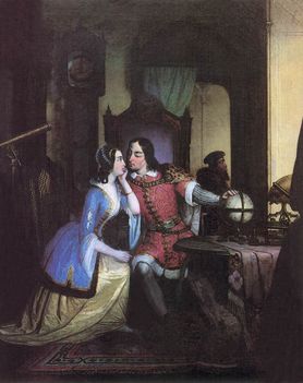 Mátyás király és a boroszlói polgármester leánya 1842