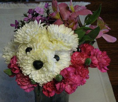 Virágból kutya