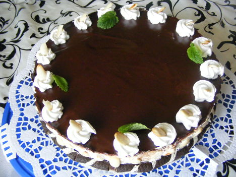 Négerkocka torta