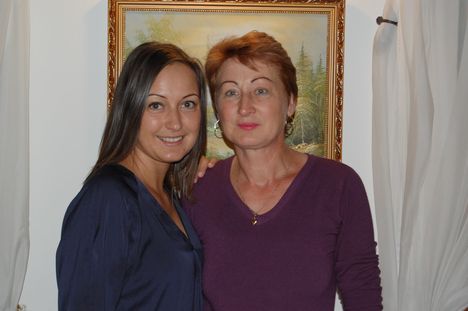 A két Melinda: anya és lánya, 2014.