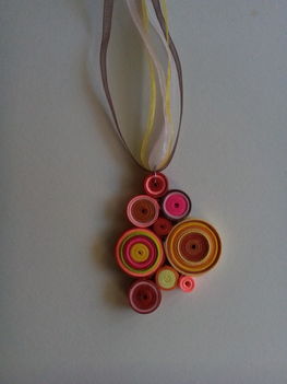 quilling medál 