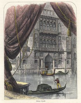 Venice, Palazzo Cavalli, 1872