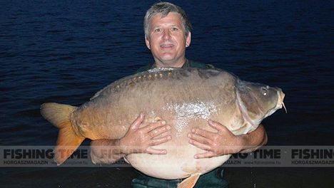 43,6 kg-os pontyfogás Magyarországon!