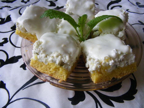 Linzer kapros túróval