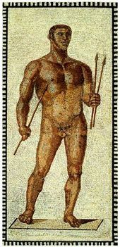 Atléták mozaik Caracalla termáiból a Vatikáni múzeumokban3