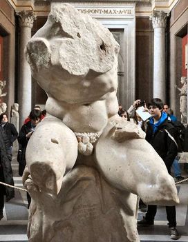 Caracalla termáiból szobor 1