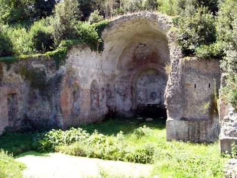 Sacred grotto Egeria