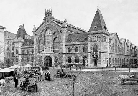 A Központi Vásárcsarnok 1900-ban