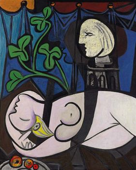 Pablo Picasso – Akt, zöld levelek és mellszobor - 115,7 millió dollár
