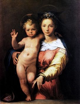 Perino del Vaga_Madonna col Bambino_1535