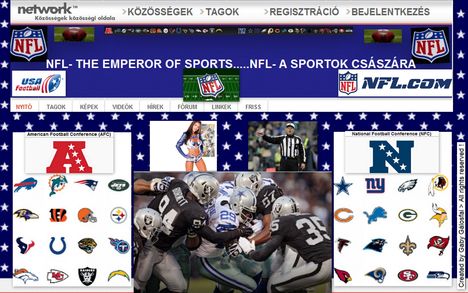 Az NFL világa röviden ,kollázsba ábrázoltan . Csatlakozz itt a Network.hu - !