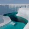 Így néz ki egy jégkanyon Grönlandon 
