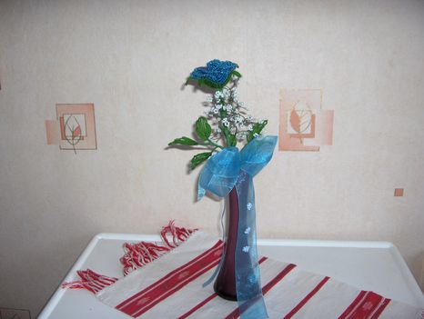 Bogi rózsája kék