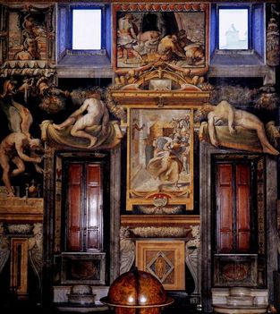 Francesco Salviati_Decorazione del Salone 1552_ Palazzo Sacchetti