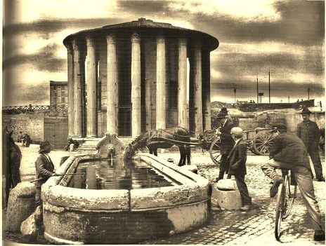 La fontana al foro boario 1895