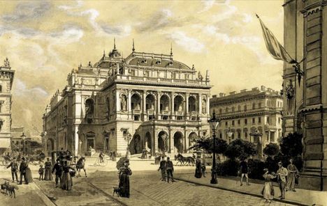 Dörre Tivadar Budapest Operaház 1890