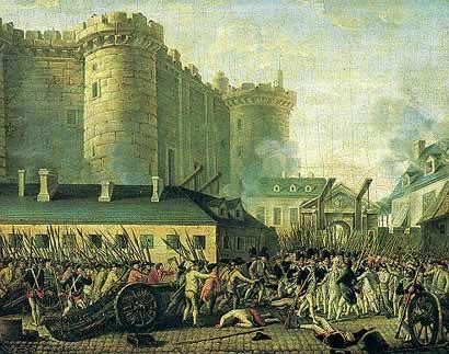 A Bastille börtönének megrohamozása 1789