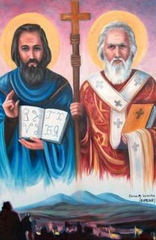 Február 14:Szent Cirill szerzetes és Szent Metód püspök