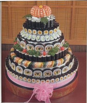 sushi torta