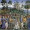 Pietro Perugino e aiuti, Partenza di Mosè per l'Egitto.