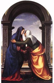 Mária látogatása Erzsébetnél 
