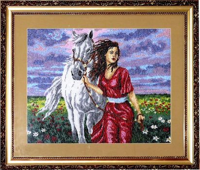 Nő lóval