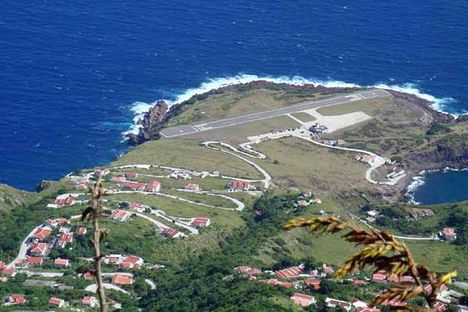 Juancho E. Yrausquin Repülőtér, Saba, Holland Antillák