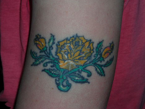 Rózsa tattoo