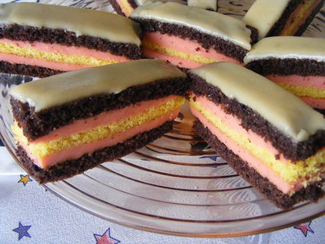 Egyszerű puncsos szelet