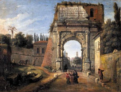 Gaspar van Wittel_ Arch of Titus