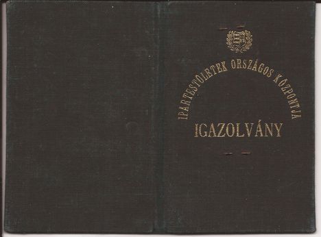 Iparosigazolvány, 1948.