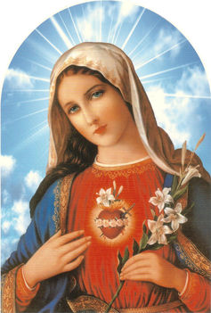 Szombat: Szűz Mária szeplőtelen szívének imanapja