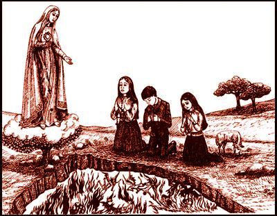 1917. szeptember 13.: A Szűzanya ötödik megjelenése Cova da Iriában