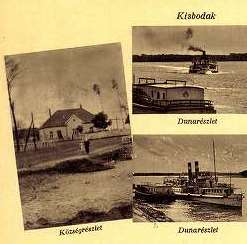 Kisbodak egy 1939-ben feladott képeslapon