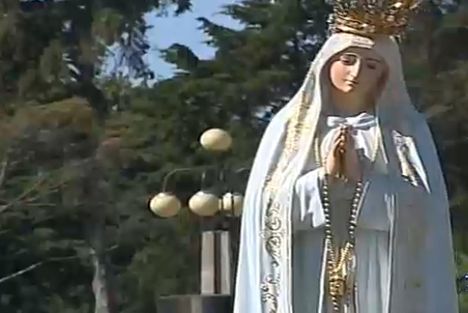 szeptember 13.: A Szűzanya ötödik Fatimai megjelenése