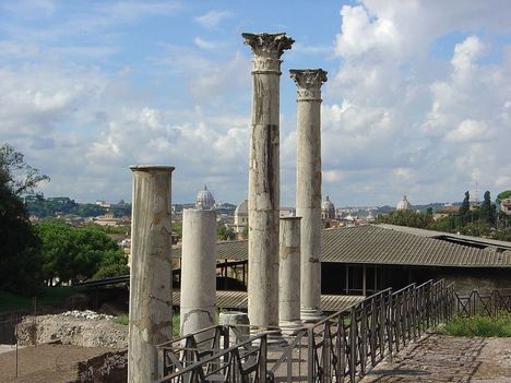 colonne sul Palatino