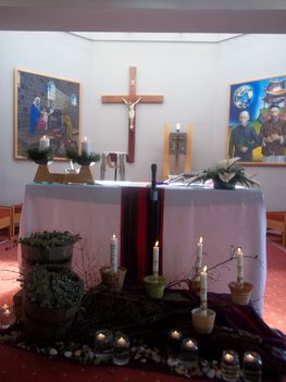 Szent Imre missziósház Kőszeg - oltára