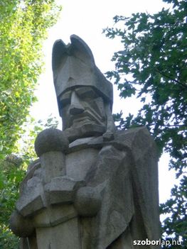 Atilla, a hun király szobra (Sopron)