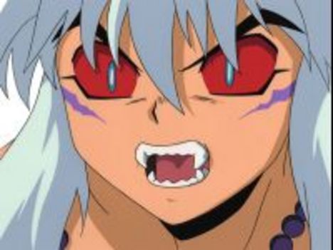 Inuyasha demon closeup