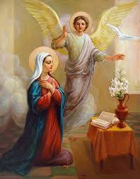 Az Úr angyala köszönté a Boldogságos Szűz Máriát,....