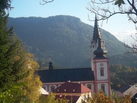 Mariazell-i Bazilika látkép 