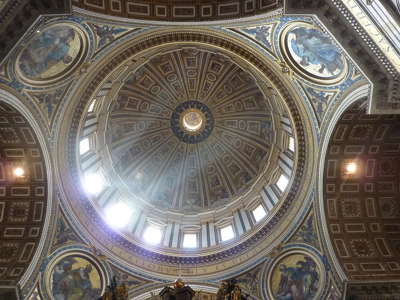 Szent Péter Bazilika kupolája