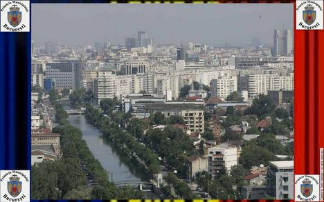București a Dimbeovita folyó egy szakaszán 