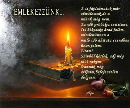 Emlékezzünk.