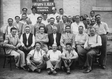 Csornai vajgyár 1948