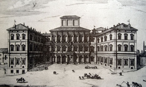Specchi, Alessandro (Rome, 1668 - 1729)Palazzo Barberini