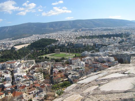 Kilátás az Akropoliszról