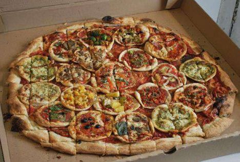 Hány pizzát látsz a képen!